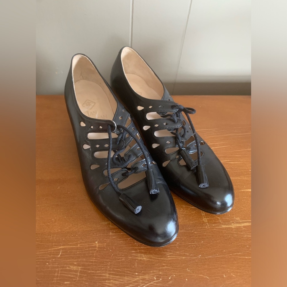 Jan Kielman Extremely Rare Bespoke Flapper Heels. Vintage. Size 7